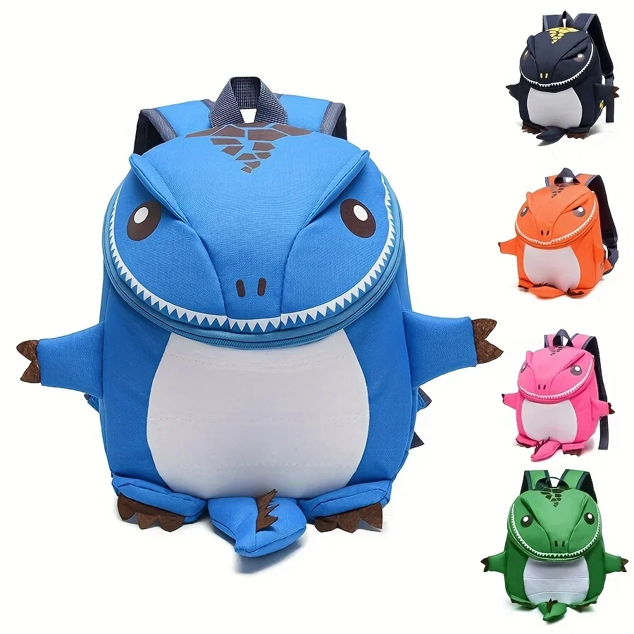 Cartoon Dinosaur Backpack Kids Small Toddler Backpack for Boys Girls Lightweight Preschool Travel Schoolbag for 1-6 Years