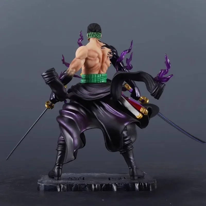 23cm Zoro One Piece Anime Figure Gk Roronoa Zoro Action Figures Sky Painting Main Collection Pvc Model Toys Christmas Gift