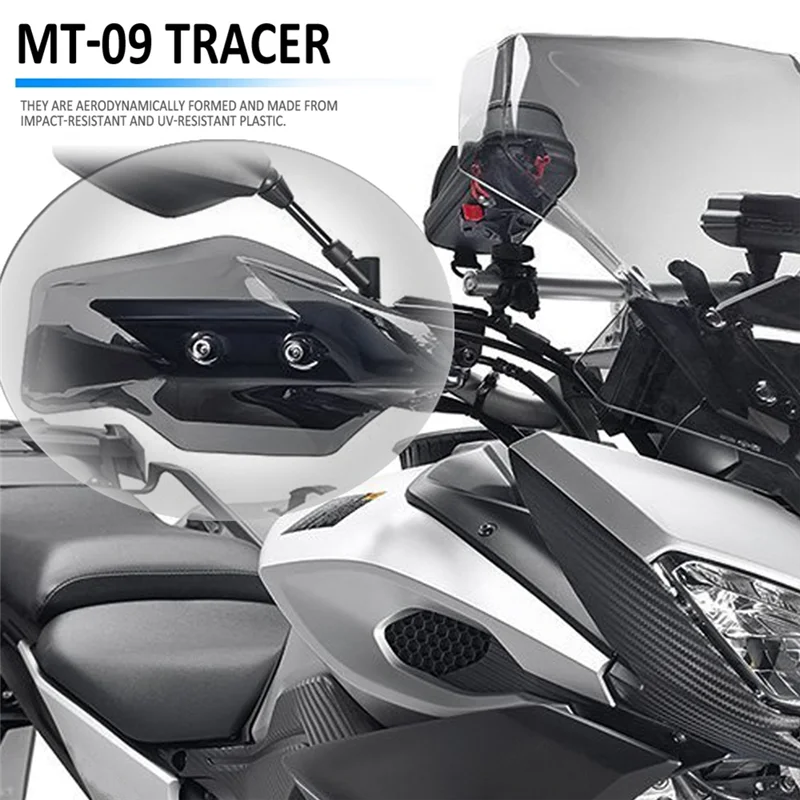 Motorcycle Extended Hand Guard Deflector Handguards Protectors Windscreen for YAMAHA MT-09 Tracer 900 MT-09