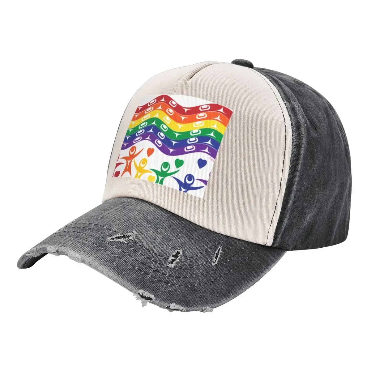 

Pride Month 2 Baseball Cap Hat Beach funny hat Fashion Beach Bobble Hat Men Caps Women's