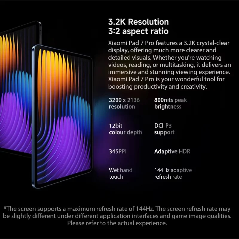 Рисунок 2 - Глобальная версия Xiaomi pad 7