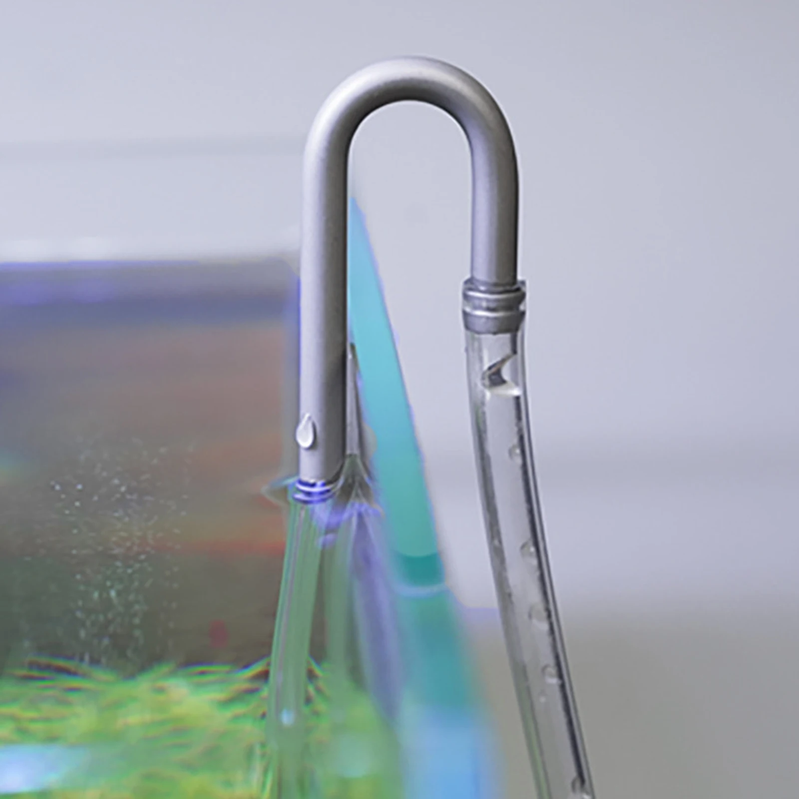 Edelstahl Aquarium U-förmiger Anschluss Aquarium Luftpumpe CO2 Zubehör Ersatzrohr für Aquatische Ausrüstung