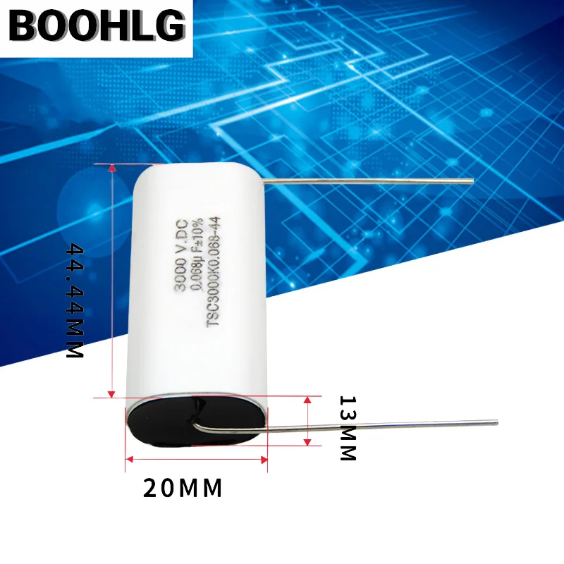 

IGBT 3000V 0.068UF 683 high-voltage non-inductive and non-polar thin film absorption capacitor