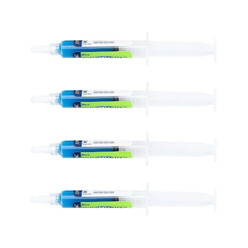 2025 Dentistry Phosphoric Acid Etching Gel  32% 35% 37%  Syringe for Equipped with A Coating Device Cutting Edge Etching Bond