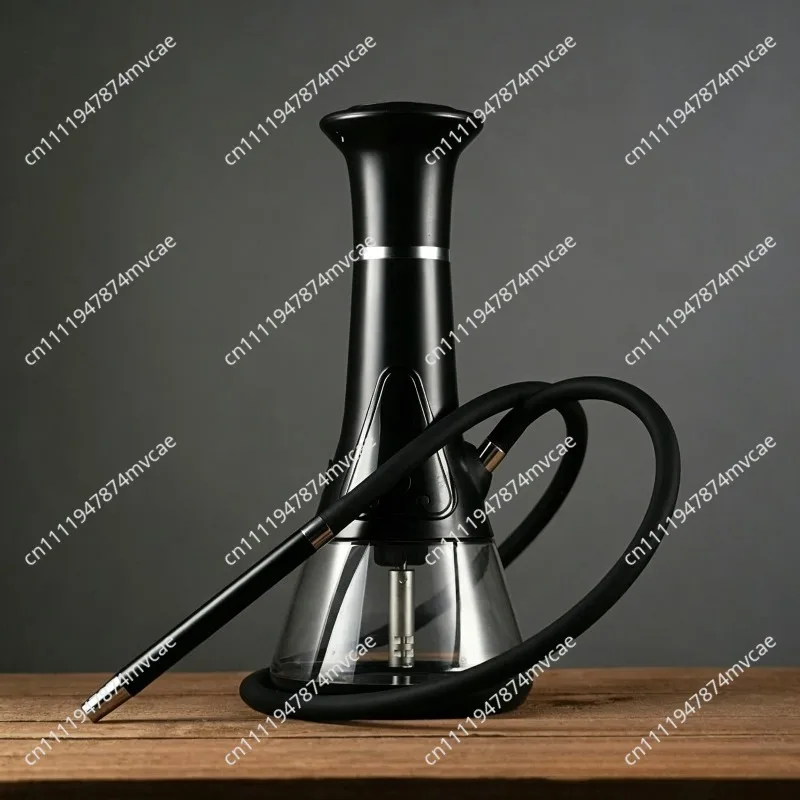 Professional Large Hookah, Advanced Cooling & Filtration System, Premium Build for Smooth Smoke, Home Bar Hookah Pipe Set