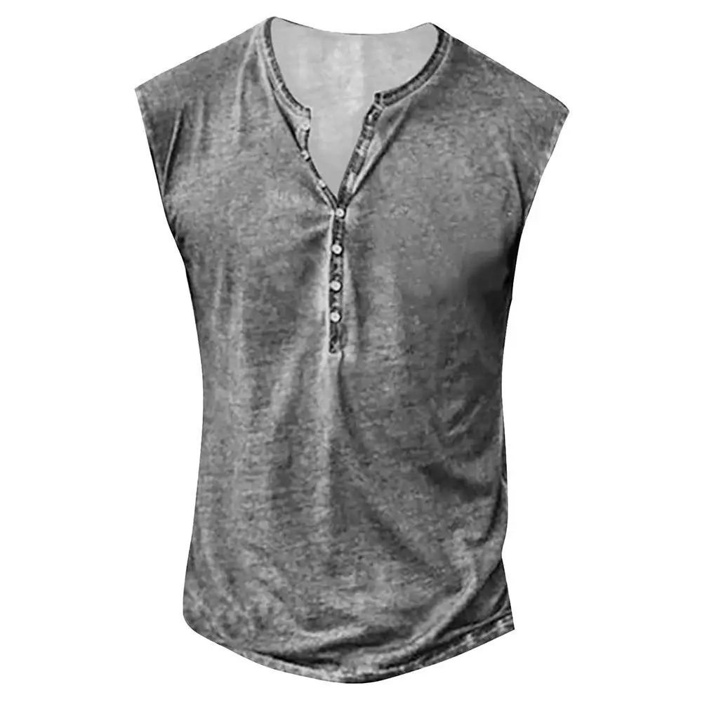 Mens Summer Tank Tops Sports Singlets Bodybuilding Tops Casual Sleeveless Tees Loose Shirt Workout Vests Plus Size Men Clothing