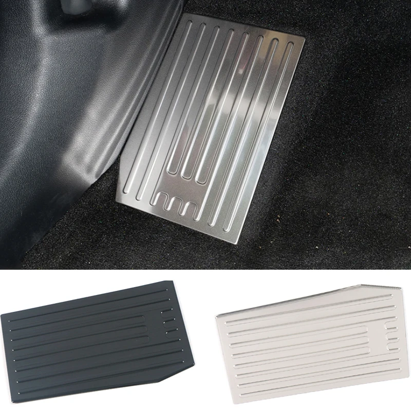 Car Pedals Pad Covers For Hyundai Tucson NX4 2021 2022 2023 2024 Accelerator Fuel Brake Footrest Pedal Plate Cover Accessories