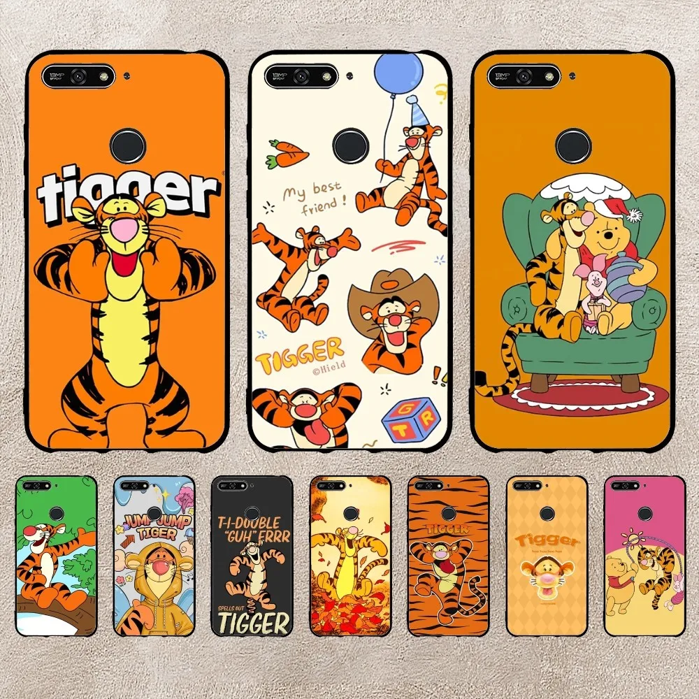 

Cute T-Tigger Phone Case For Xiaomi 11 Redmi Note 11 5G 8T 9A 9 10T Note8Pro Note9 12SUltra Black Case