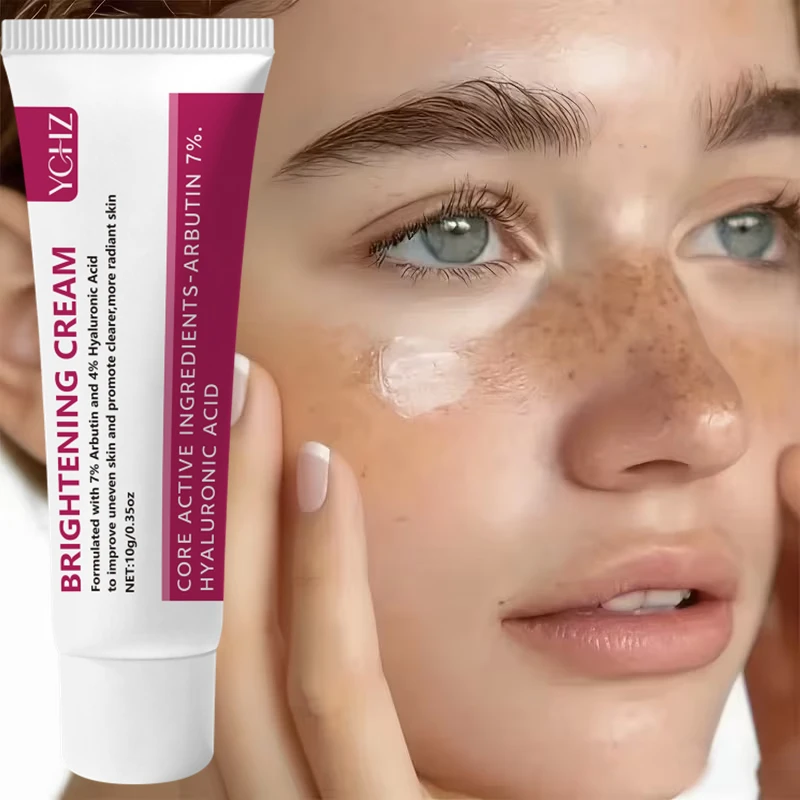 Skin Brightening Cream, Containing 7% Arbutin + Hyaluronic Acid, Niacinamide, Suitable for Blemishes, Freckles, and Dullness, Contains Aloe Vera, Provides Hydration, Suitable for All Skin Types, Deep Moisturizing Cream 20g