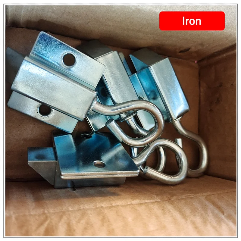 

4sets Retractable Buckle With Pull Ring Latch Industrial Electrical Cabinet Lock Push Pull Box Buckle Door Latch Buckle