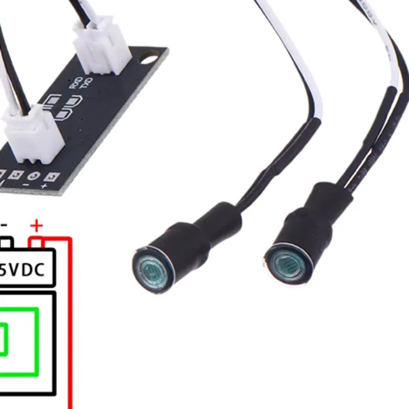 5V-5.5V DC Solar Tracking Module Single Axis Automatic Tracker Module Search Light Solar Powered Automatic Tracker Board