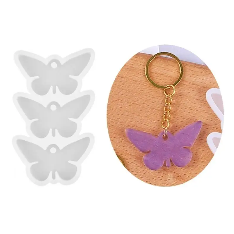 31BB Butterfly/Round/Oval Shaped DIY Pendant Moulds DIY Jewelry Making Supplies