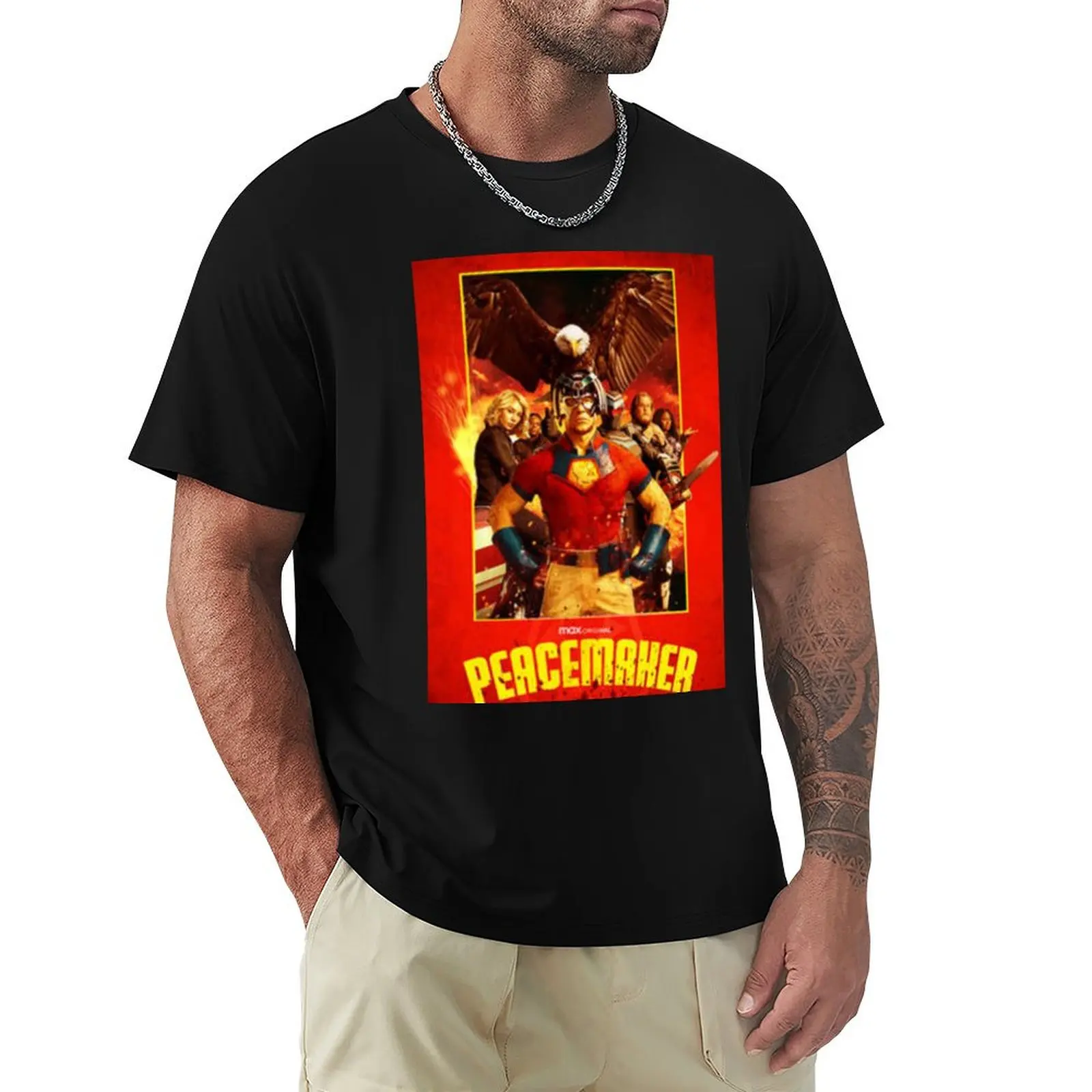 vigilante peacemaker T-Shirt Urban Style Print T-Shirt