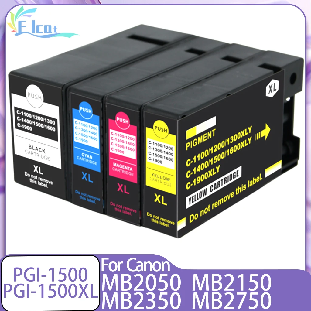 PGI-1500XL PGI-1500 PGI1500 PGI1500XL Ink Cartridge Compatible for Canon MAXIFY MB2050 MB2150 MB2350 MB2750 Printer Cartridge