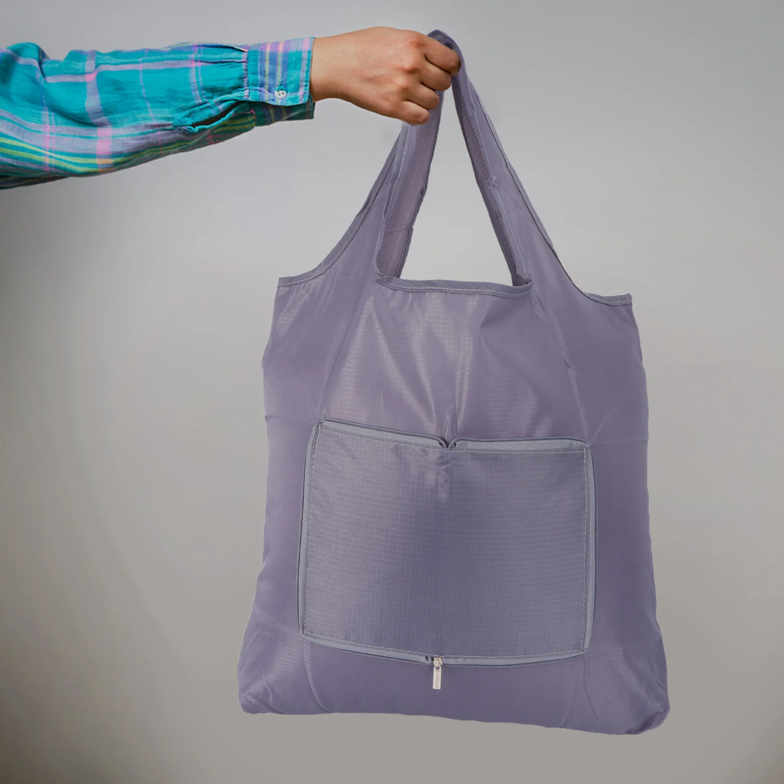 

2Pcs Shopping Bags Lightweight Waterproof Oxford Cloth Foldable Large Capacity Tote Pouches for Packing Shopping Tote Pouch