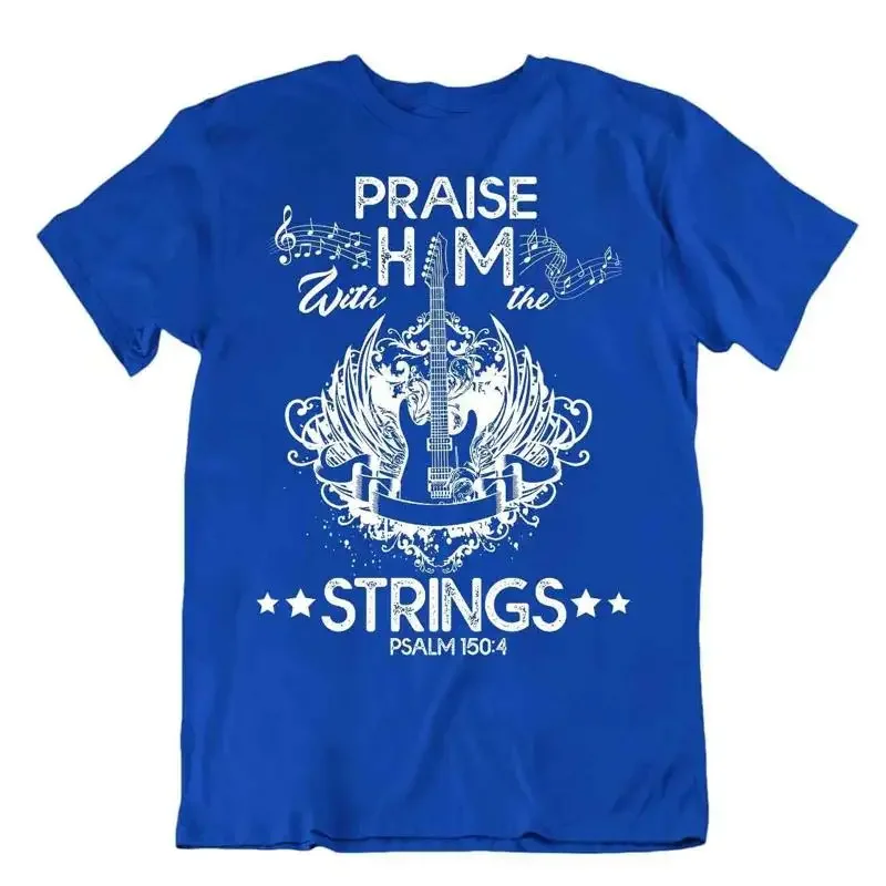 Praise Him With Music T Shirt Music Art T Shirt Cool Design Tee