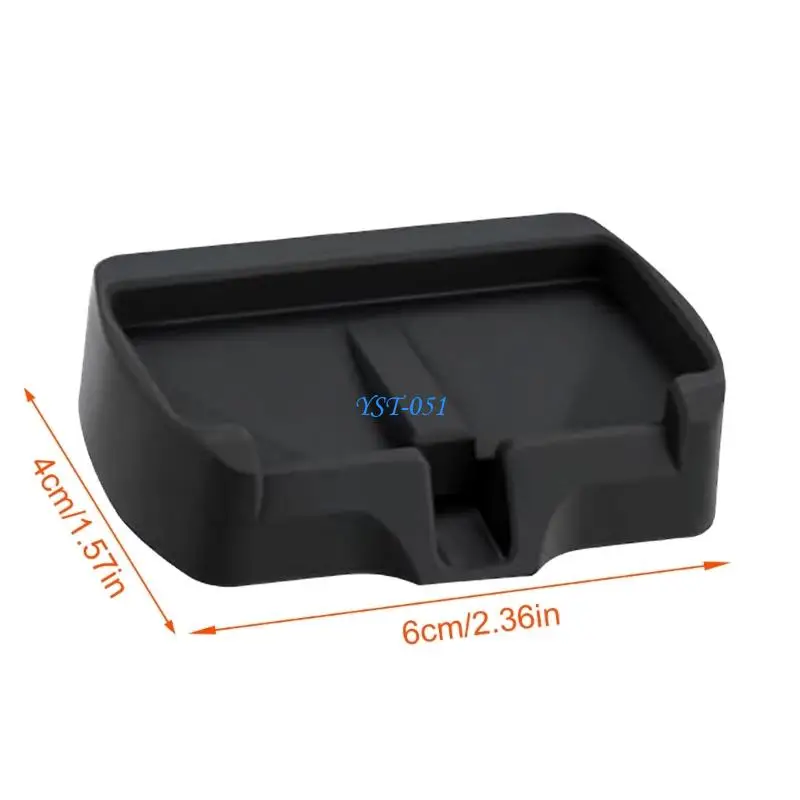 Fotografia 7: E15A Rack escova prato silicone que economiza espaço com furos drenagem para manter as ferramentas secas e limpas