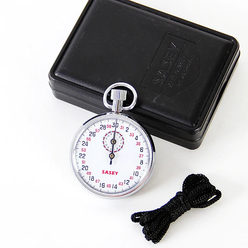 SXJ504 SXJ505 SXJ803 SXJ806 Steel Mechanical Stopwatch Track Field Running Competition Stop Watch Metal Sports Training Timer