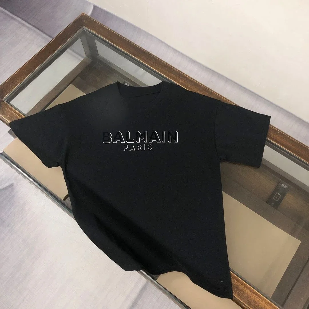 

Classic Summer Luxury Brand Y2KT-shirt Pure Cotton Flat Print Large Size Round Neck Short Sleeve Men's and Women's Top T-shirt