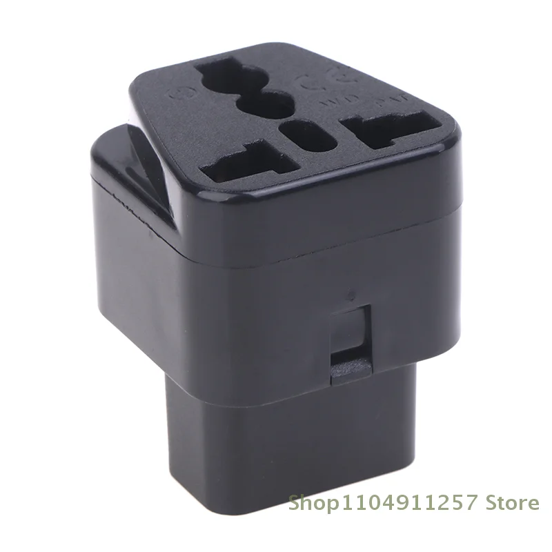 2 في 1 IEC 320 C14 ذكر إلى C13 أنثى محول الطاقة PDU/UPS C13 أنثى التوصيل