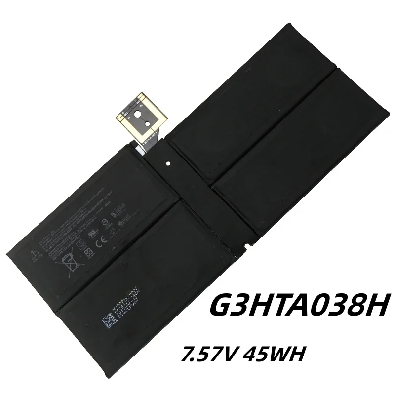 Batería G3HTA038H para ordenador portátil, 7,57 V, 45WH, para Microsoft Surface Pro 5, serie 1796, tableta DYNM02