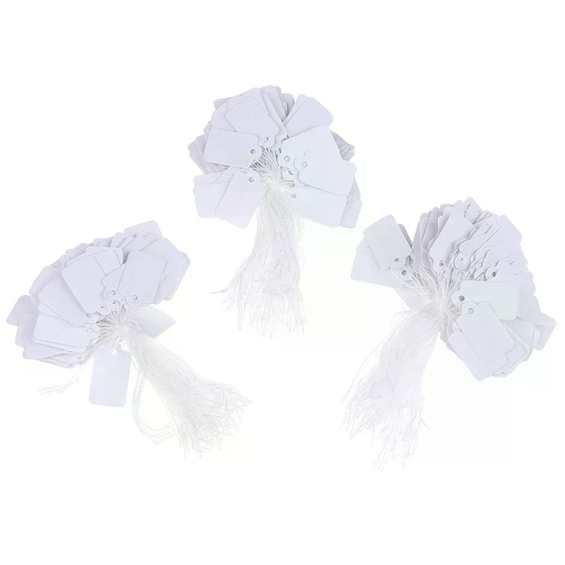 300 قطعة من سلسلة ربط الملصقات، علامات أسعار عرض البضائع والمجوهرات