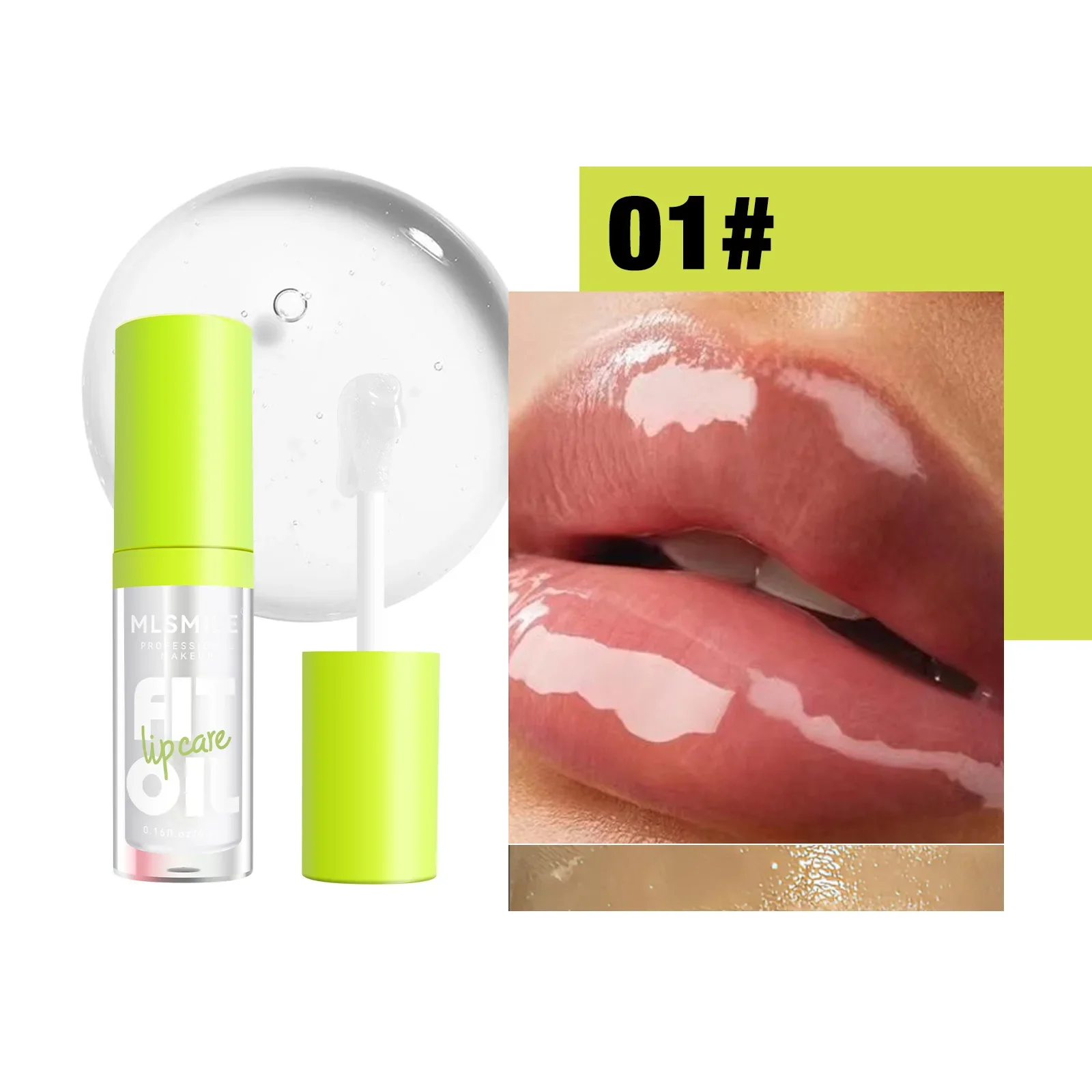 Waterglans Spiegel Jelly Lipgloss Hydrateert Lippen Meerkleurig Zijdeachtig Klik Lipverzorging Hydraterende Lipgloss Spiegel Langdurig