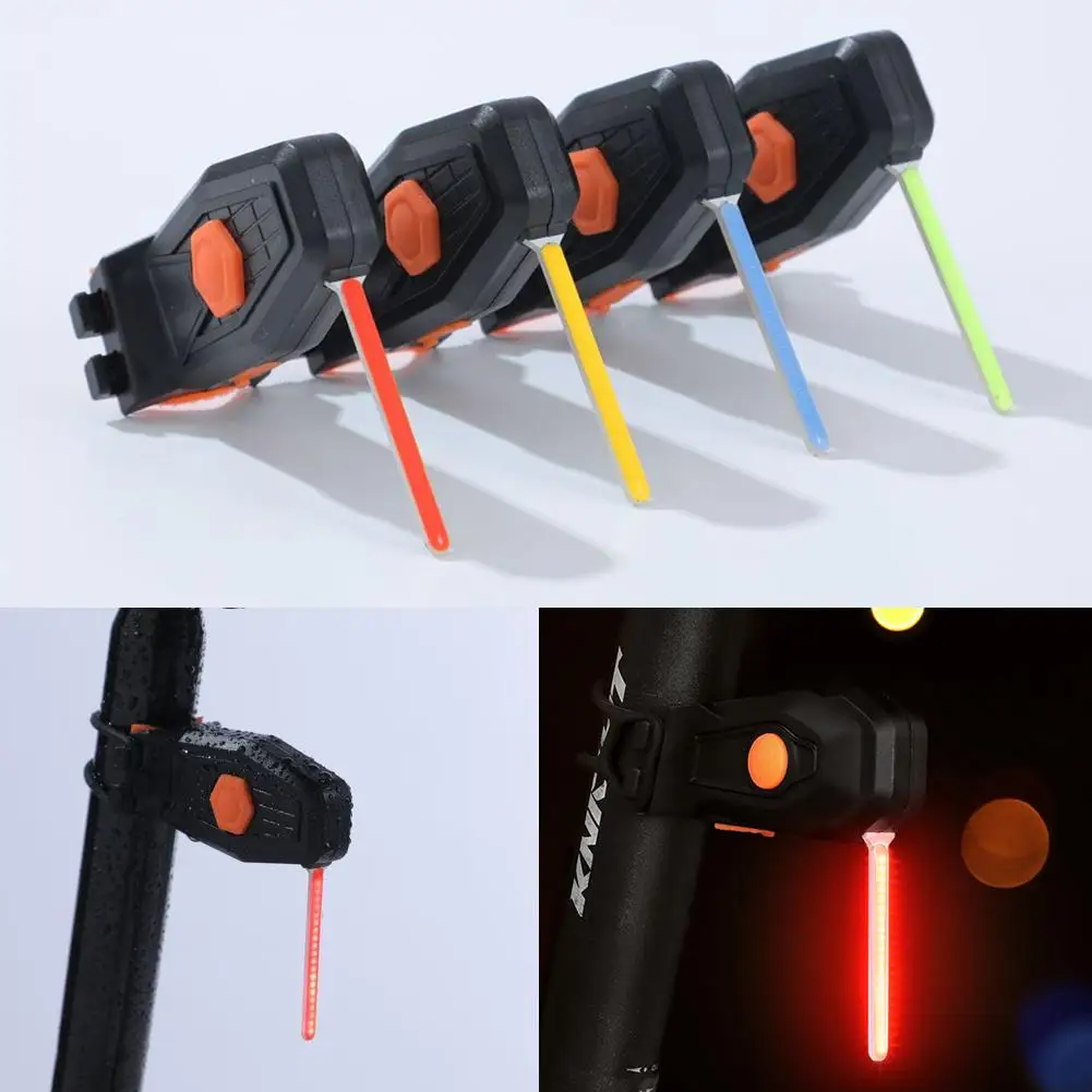 Bicycle Taillights Waterproof Led Warning Lamp Rechargeable Accessories Mtb Bike Light Road Photondrop Cycling B0a4