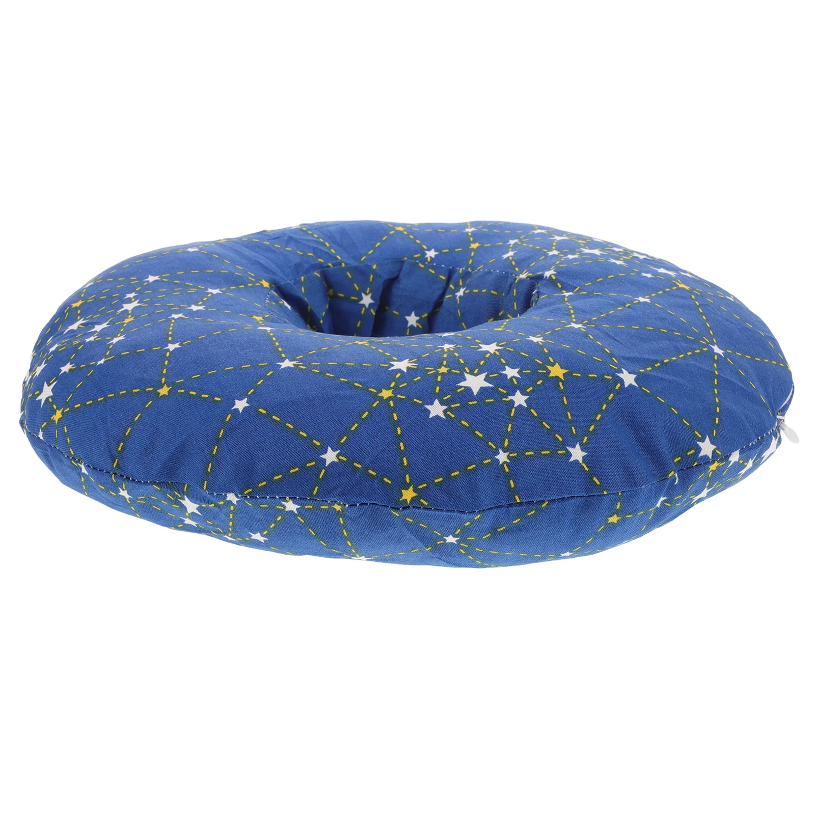 

Ear Pillow for Hole Design Donut Cushion Soft Material Ergonomic Support Washable Case Piercing Bed Pillows Beauty