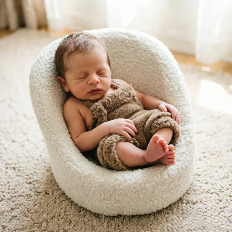 

Cushion Sofa Posing Seat Baby Photo Prop Infant Studio Accessory For Newborn Memorial Portrait Photography Shooting Layout Tool