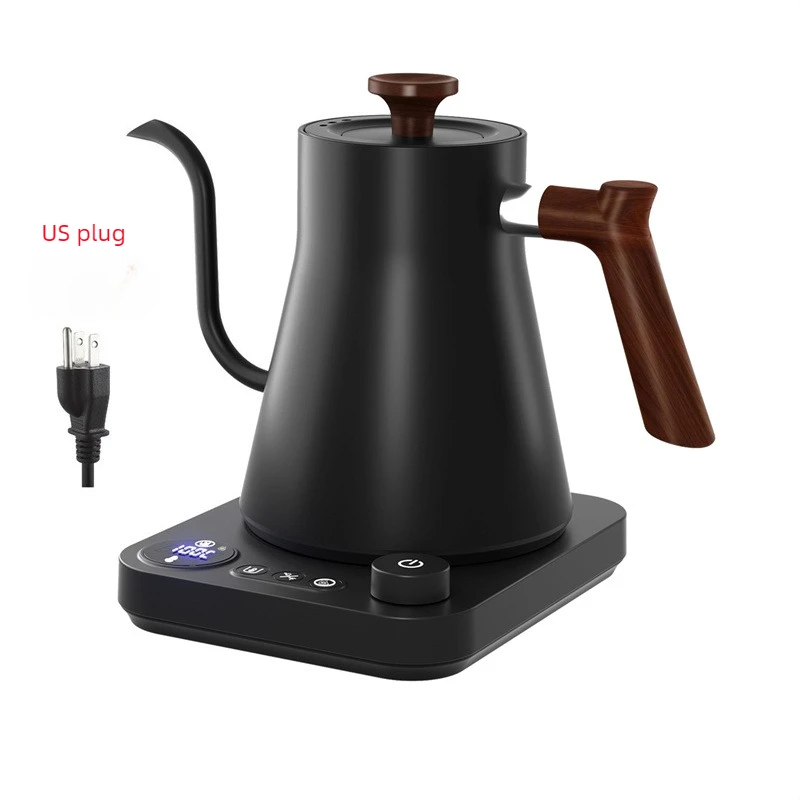 1200W intelligente elektrische waterkoker met constante temperatuur, handgebrouwen koffiepot, zwanenhalspot, gebruikt voor het zetten van melkpoeder