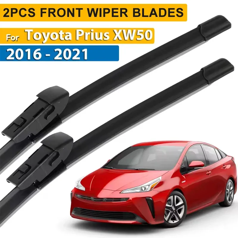 

Wiper LHD Front Wiper Blades For Toyota Prius XW50 2016 - 2021 Windshield Windscreen Window Car Rain Brushes 28"+16"