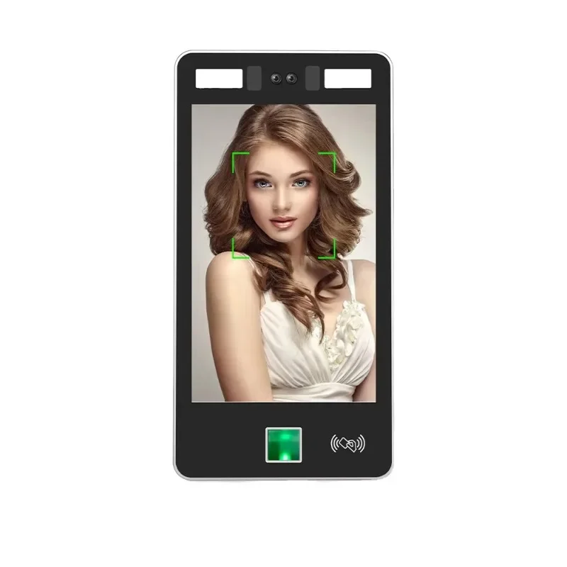 

【Best-selling】Biometric Access Control Attendance Machine Waterproof IP65 Design with Video Walkie-Talkie and Remote Door Contro