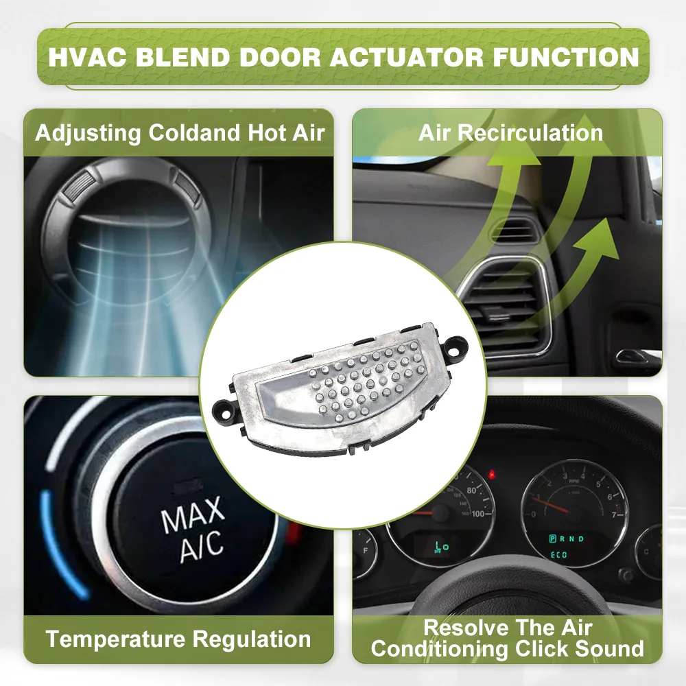 1pc 4+2 Pins Heater Blower Motor Resistor Module for Audi A4 A5 Q5 Allroad S4 S5 RS5 SQ5 Porsche Macan 2012-2017 8T0820521