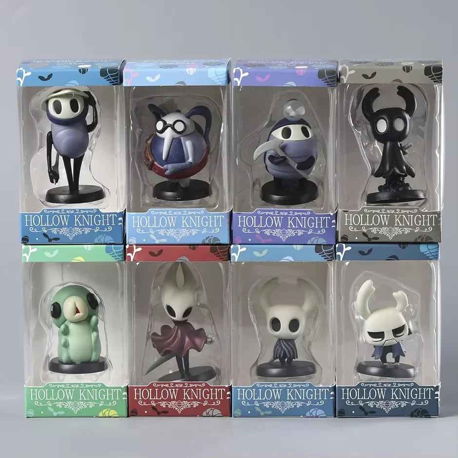 Cavaleiro oco canção de seda cavaleiro hornet grub zote pecuirrel sombra cornifer myla figuras pvc versão q coleção modelo boneca brinquedo presente