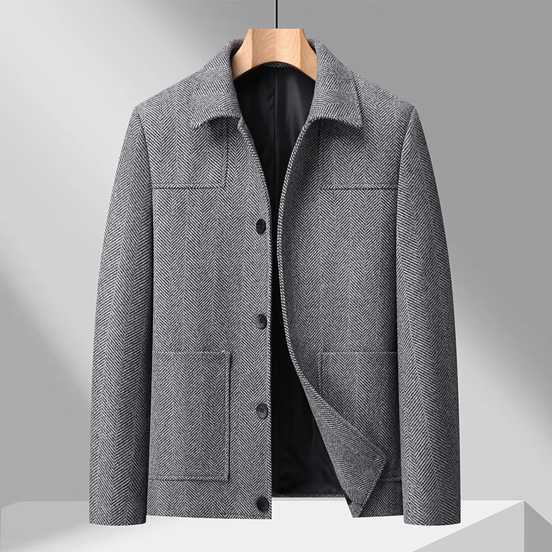 Nouvelle Veste Homme Printemps/Été 2026 - Anti-plis, Douce, Coupe Ajustée, Manteau de Mode Professio