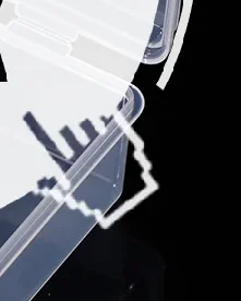 حافظات بطاقات بلاستيكية صغيرة شبه شفافة مجلد ماتي الوجه العلوي صندوق مجوهرات اكسسوارات تخزين تنظيم صناديق التعبئة والتغليف #1