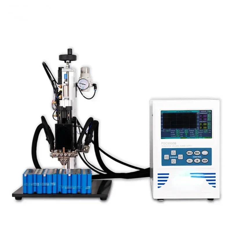 Manual Battery Cell spot welder Cylindrical Battery Welder 18650 Lithium Battery Pack Nickel Tabs Spot Welding Machine Hot sales