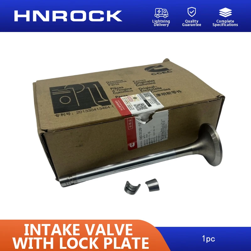 NEW HNROCK diesel engine intake and exhaust valves suitable for K19, K38, K50 engine parts for marine generator sets