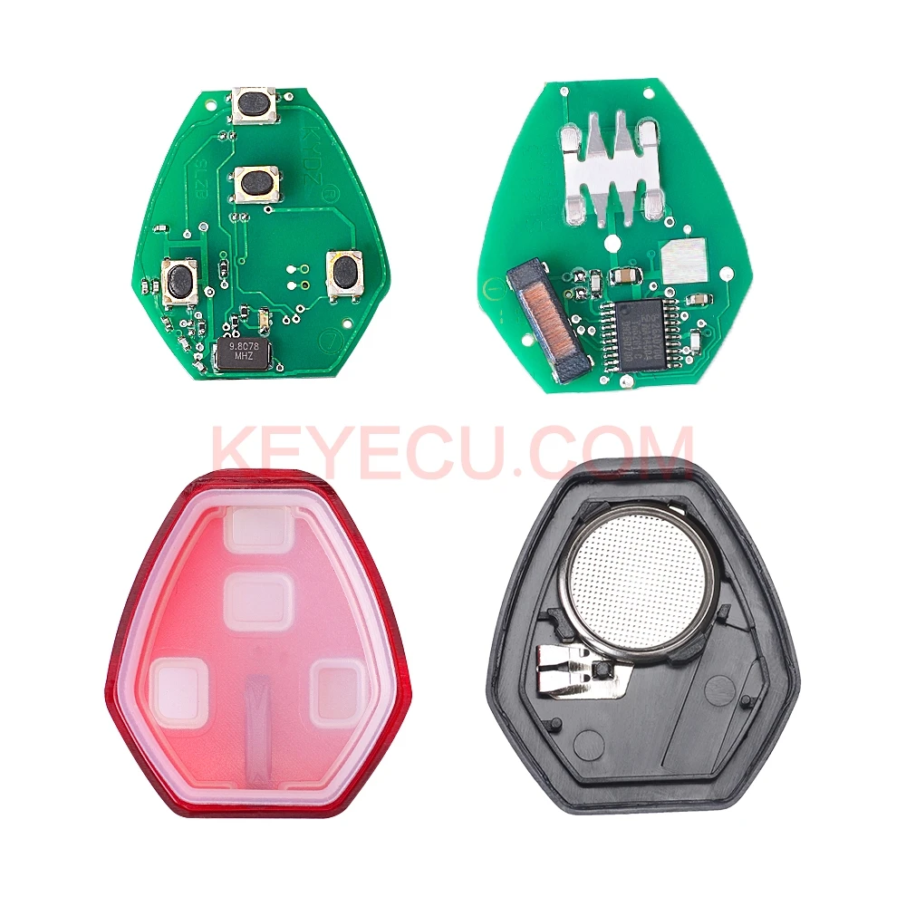 KEYECU-llave remota de OUCG8D-620M-A, Chip ID46, 313,8 Mhz, para Mitsubishi Galant, Eclipse, Lancer, Outlander, 2007, 2008, 2009, 2010, 2011