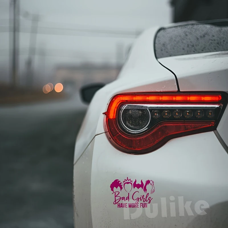 Maleficent Evil Queen Vinyl Sticker For Girls Car Window Bumper Decals Decor Halloween Villains Vinyl Sticker Mug Decor - Image 5