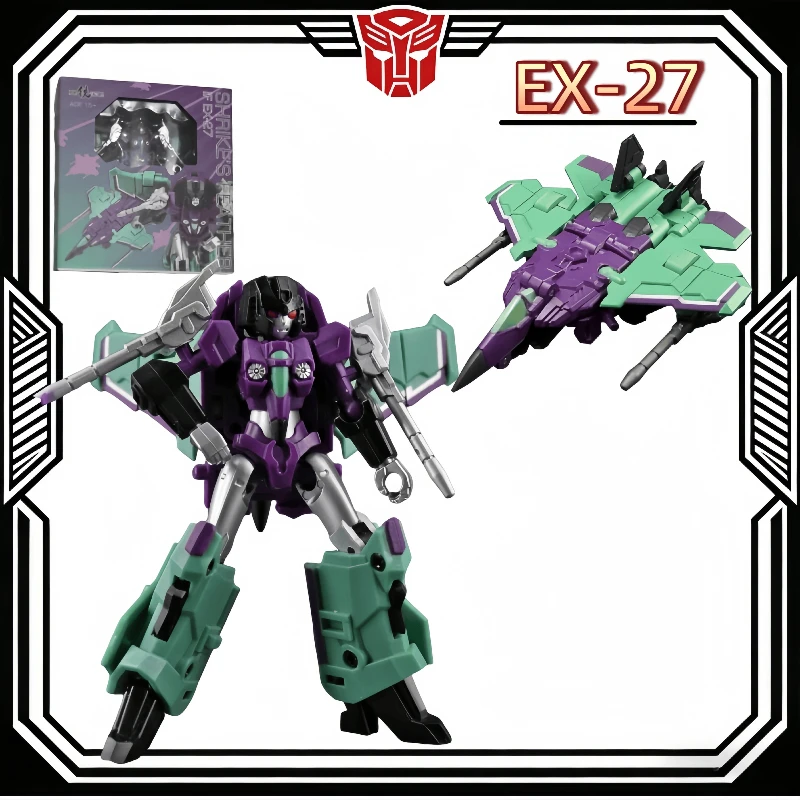 

В наличии: Коллекционные мини-фигурки роботов Transformers Ironfactory EX27 EX-27 Slipstream (Бай Ло Юй) — игрушки для мальчиков, подарок