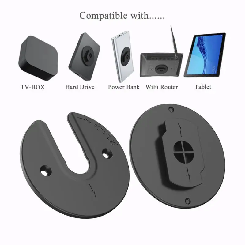 ReliableUseful Universal Router Storage Bracket Safe Wall Mount Holder User-friendly   for Tablet