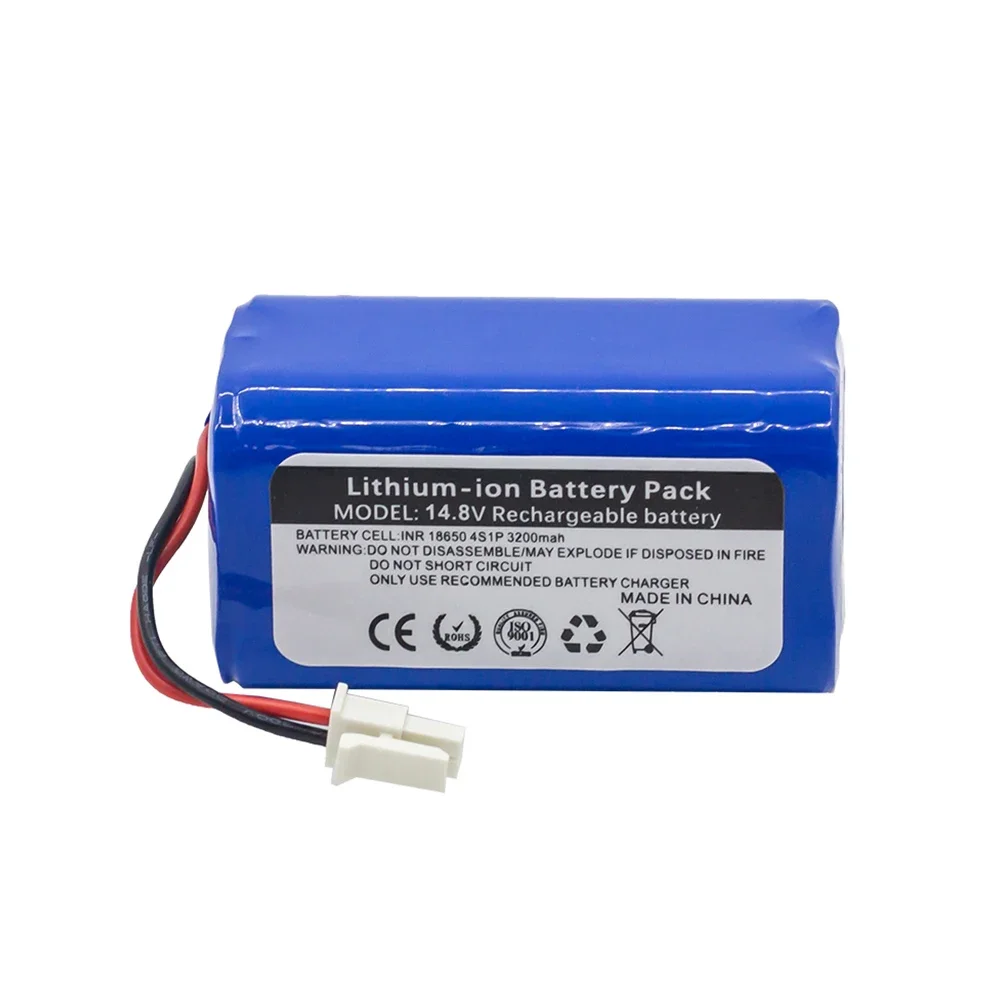 18650 4S1P 14,4 V 3200 mAh, do baterii Polaris Imou POLARIS 3200 Imou Bagotte BG800 KyvolE31 Coredy R750 robot zamiatający