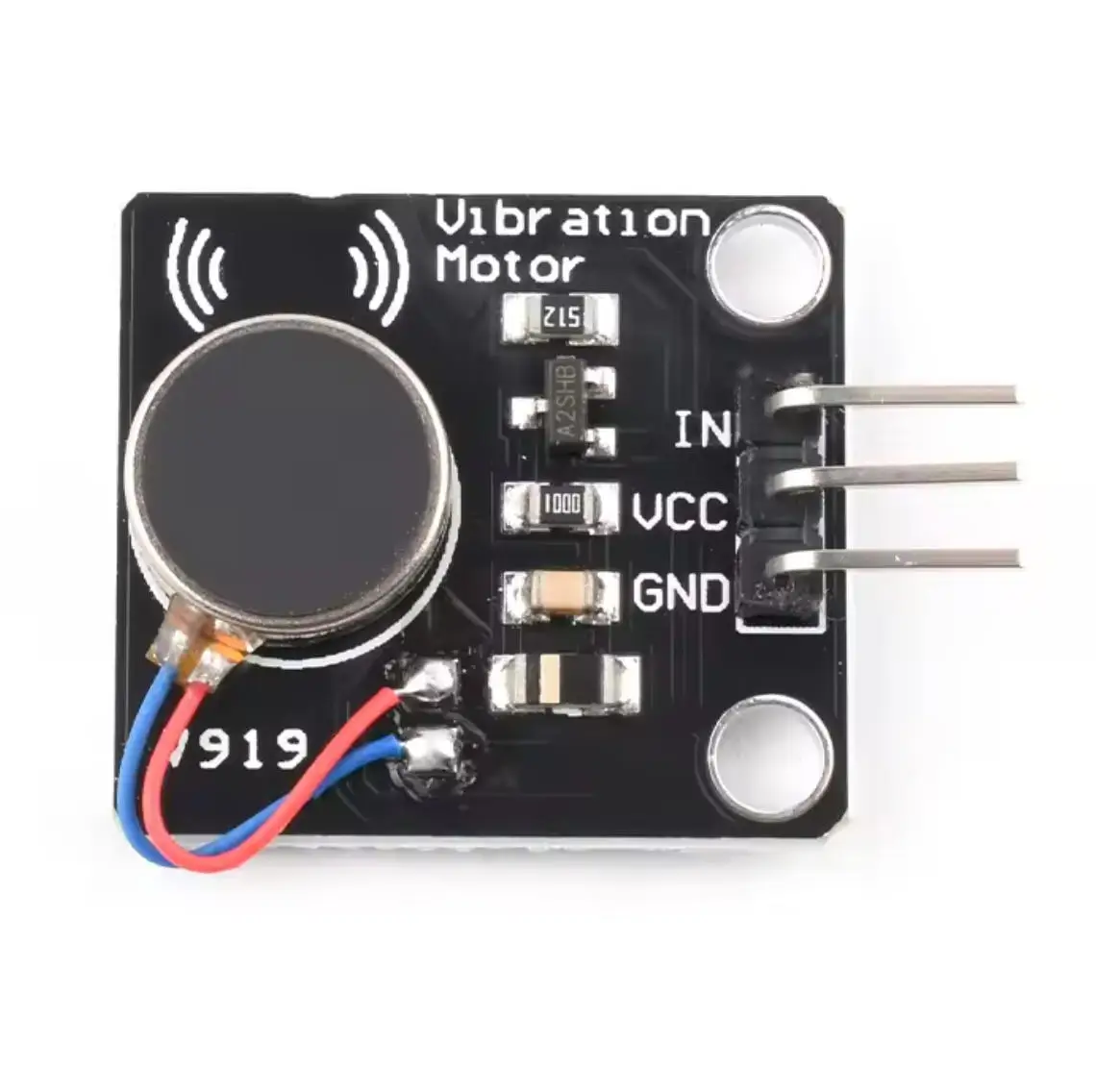 5V Vibrating Vibration Motor Module High and Low Level Vibration Mini Motor Module for Arduino
