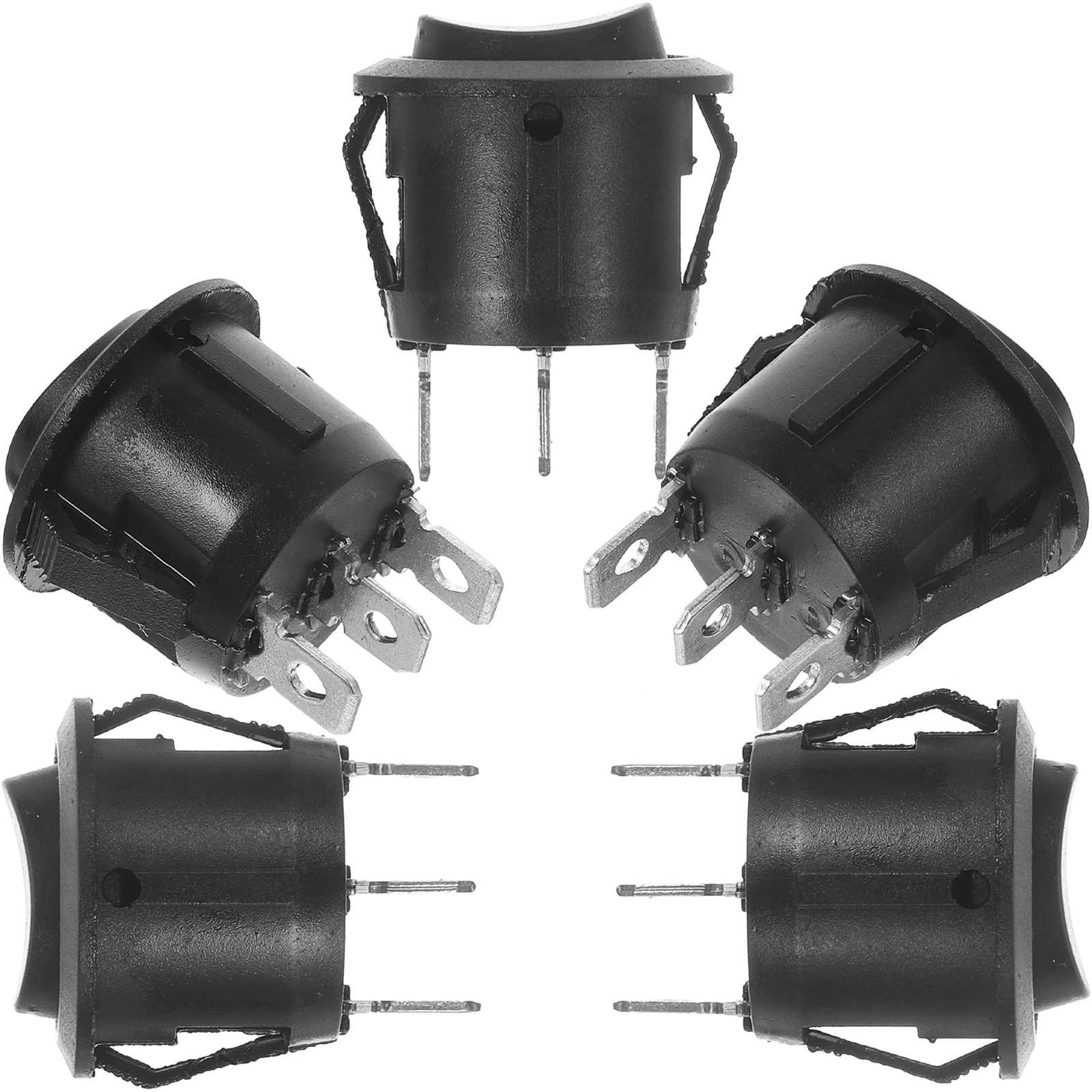 

round control car push button rocker push button