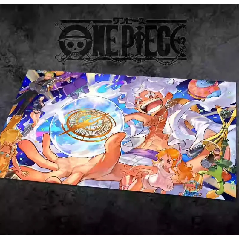 Alfombrilla de mesa de dibujos animados de One Piece, juego de mesa de batalla, Nami Luffy, Ptcg, Opcg, regalo de Anime, 350x60mm, nueva