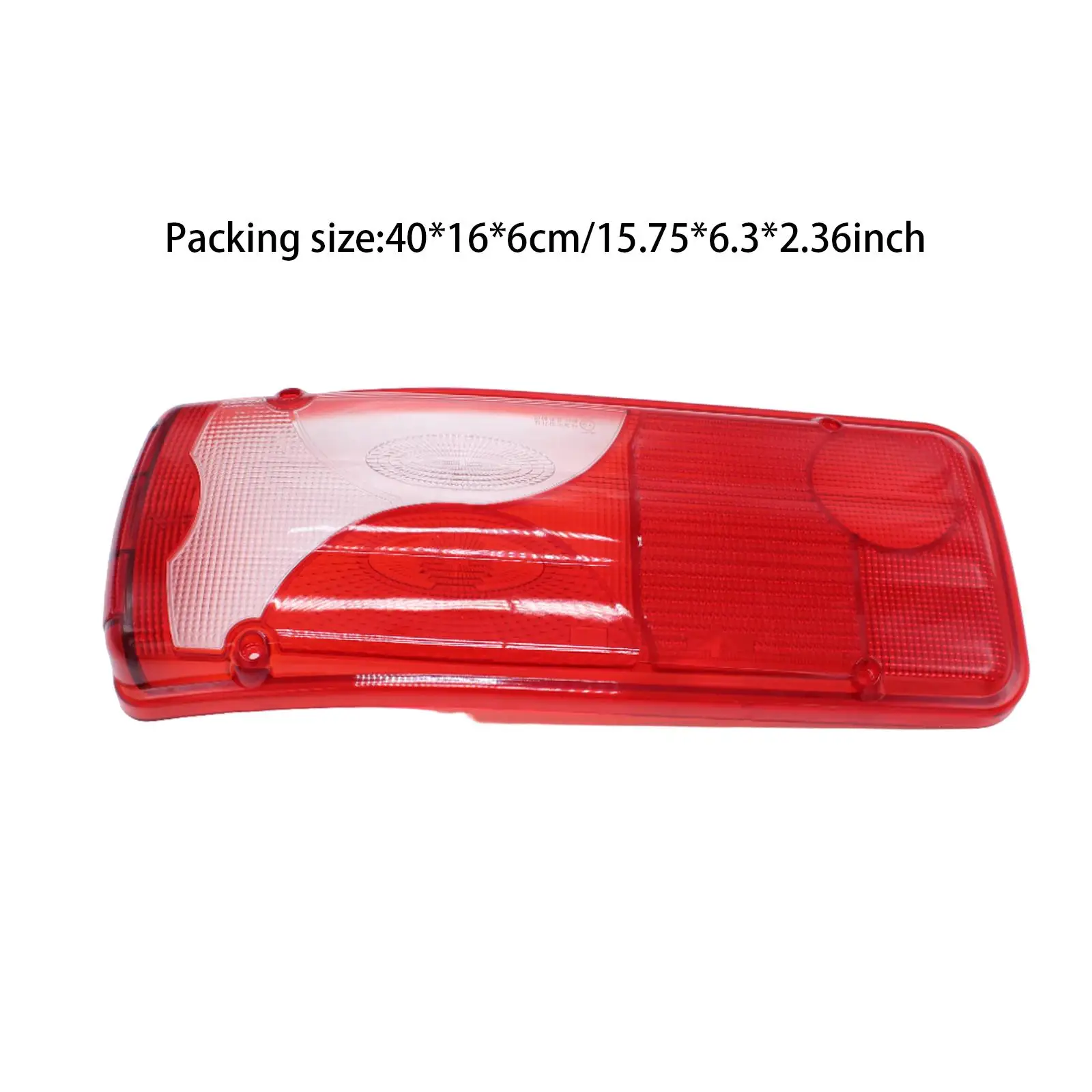 عدسة الضوء الخلفي الأحمر ، قطع غيار المركبات ، قطع غيار إصلاح السيارات ، سهلة التركيب