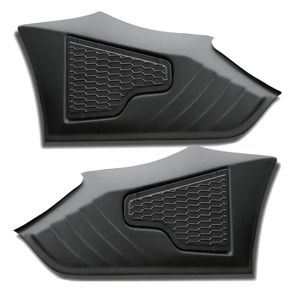 2Pcs Car Side Vent Hood Guard Decoration Trim for Ford Ranger T6 T7 2016 2017 2018 2019 2020