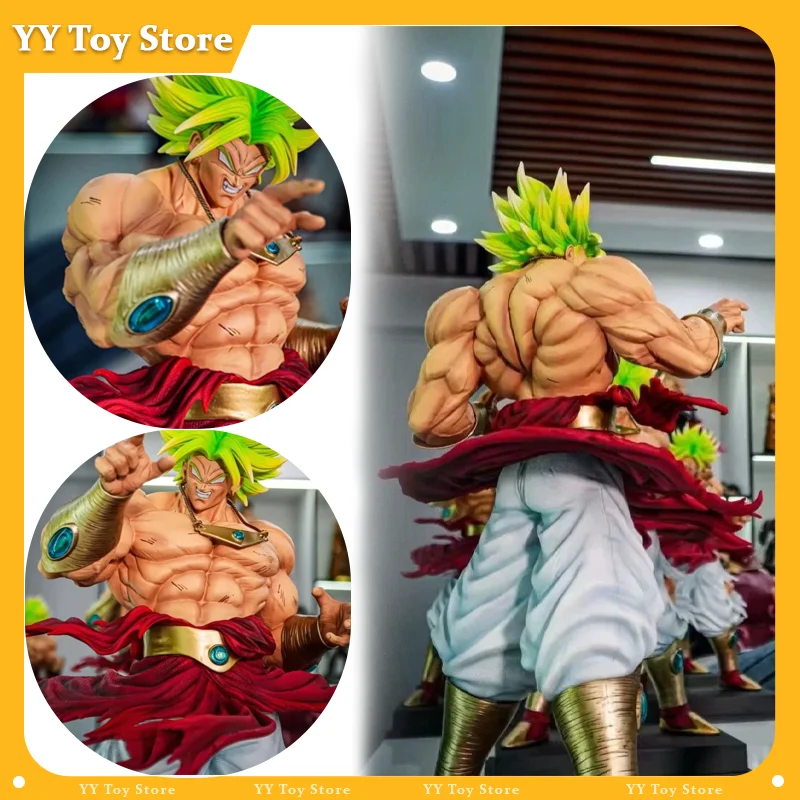 

JT Toys Dragon Ball Anime Action Figure Broli Model Toys Super Saiyan 50cm PVC Statue Collection Model Decoration Toy Kids Gifts